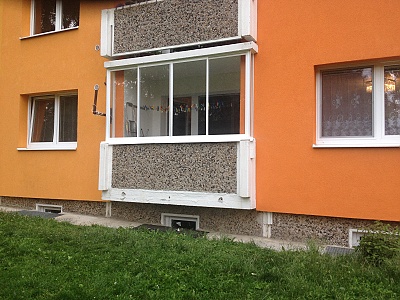 Klášterec nad ohři 2X2D_zasklívání